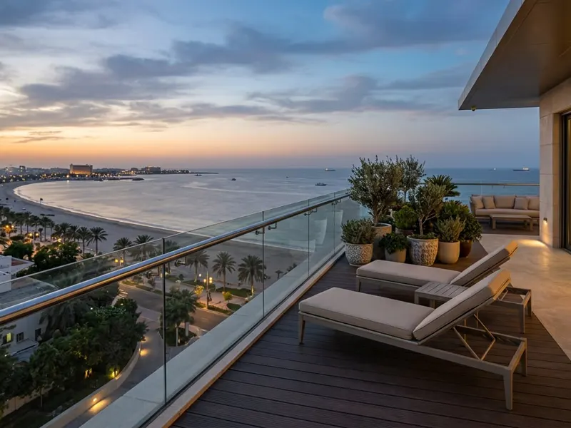 Beachfront Penthouse, Shatti Al Qurum